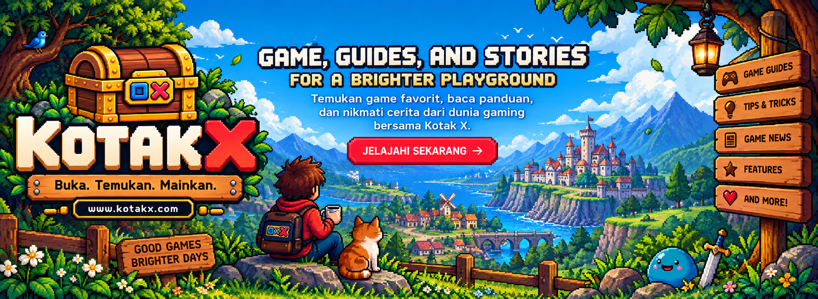 Kotak X — fantasy gaming world